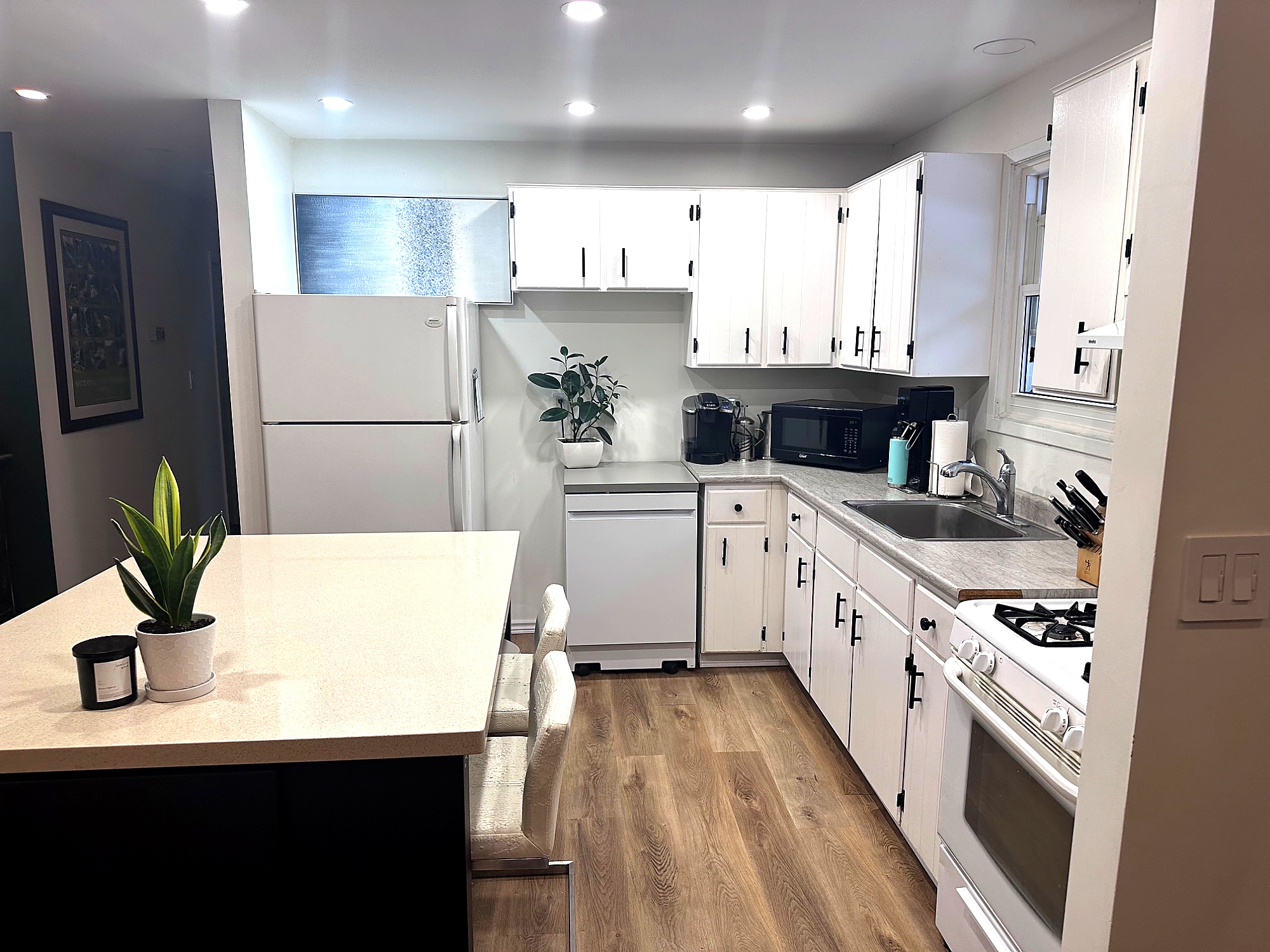 Kitchen after renovation — Fox Home Services Welland